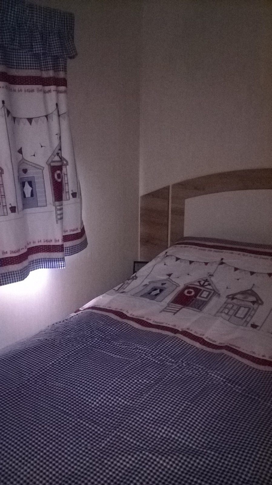 static caravan curtains thermal lined beach